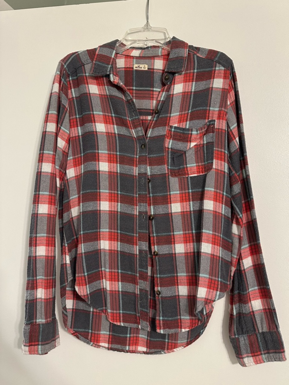 Hollister Multicolor Flannel, Women’s Size XS, Gently Worn, Non-Smoking Home